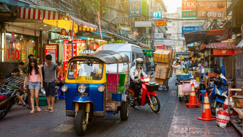 Tuk Tuk in Thailand 